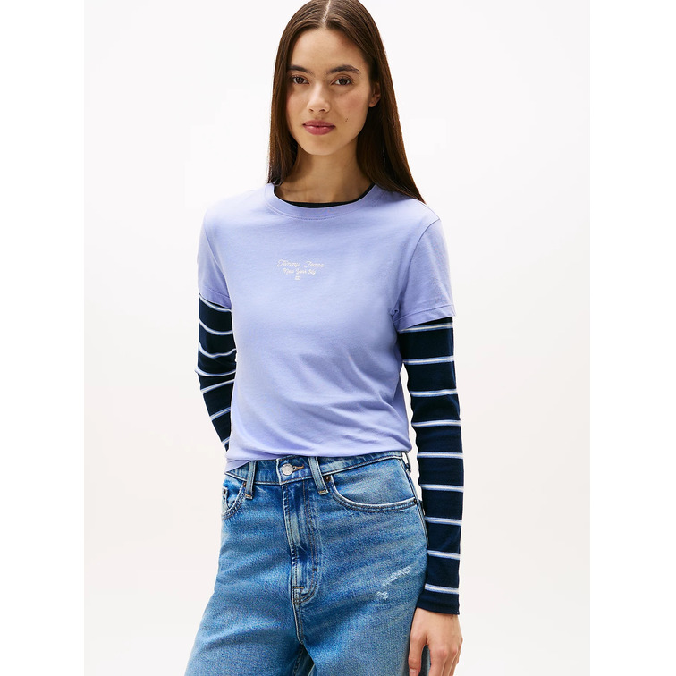 femme tjw slim ess logo 1 tee ext c5z