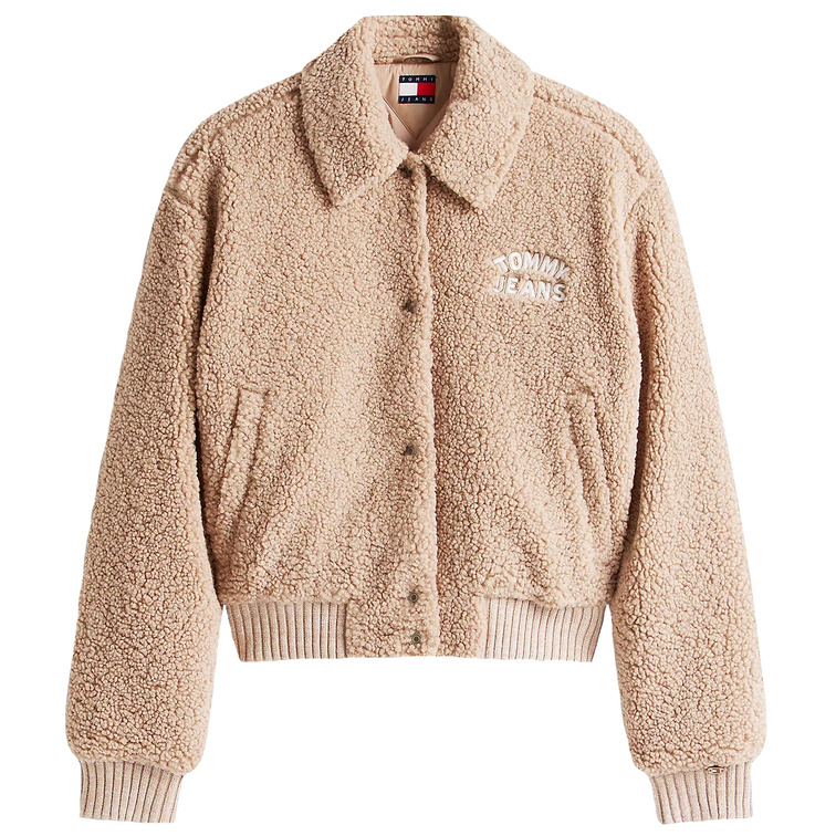 femme tjw teddy varsity bomber guq