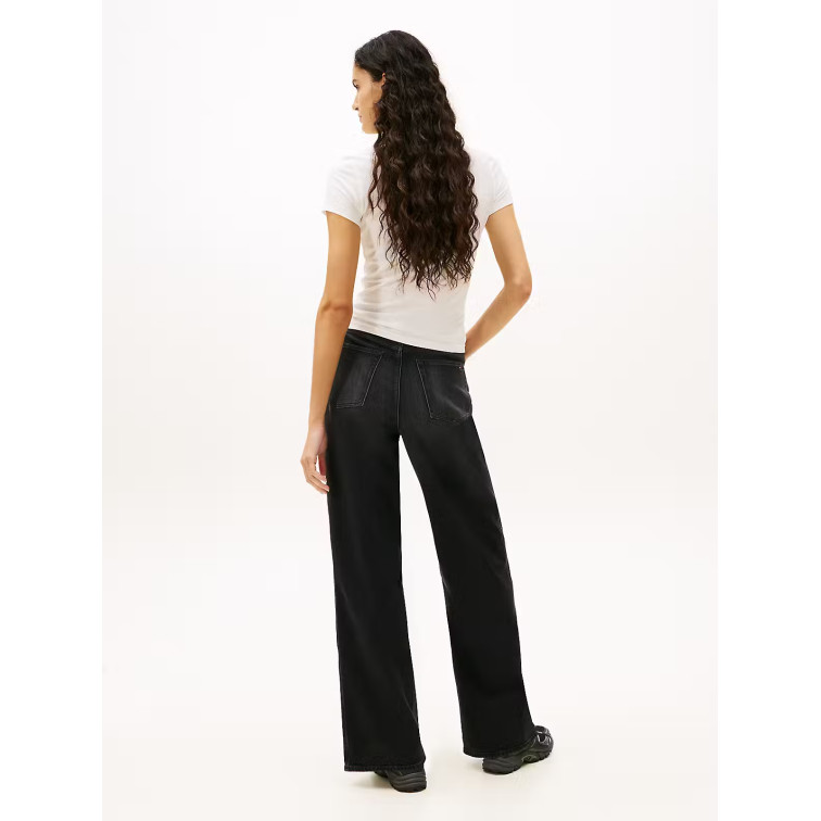 t-shirt femme  tommy hilfiger tjw slim multi linear ss tee