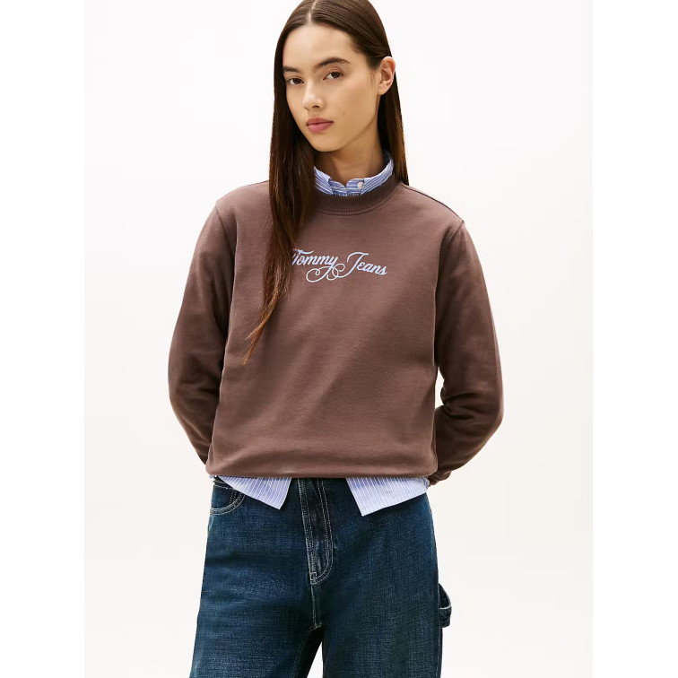 sweat-shirt femme  tommy hilfiger tjw reg ess logo 1 crew ext