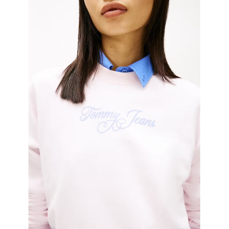 sweat-shirt femme  tommy hilfiger tjw reg ess logo 1 crew ext