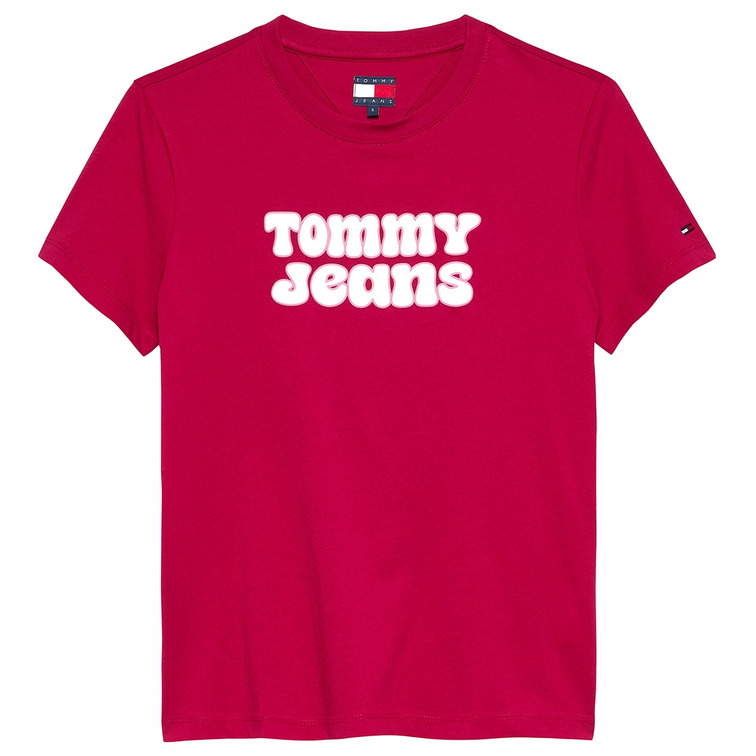 t-shirt femme  tommy hilfiger tjw reg essential logo 2 tee e