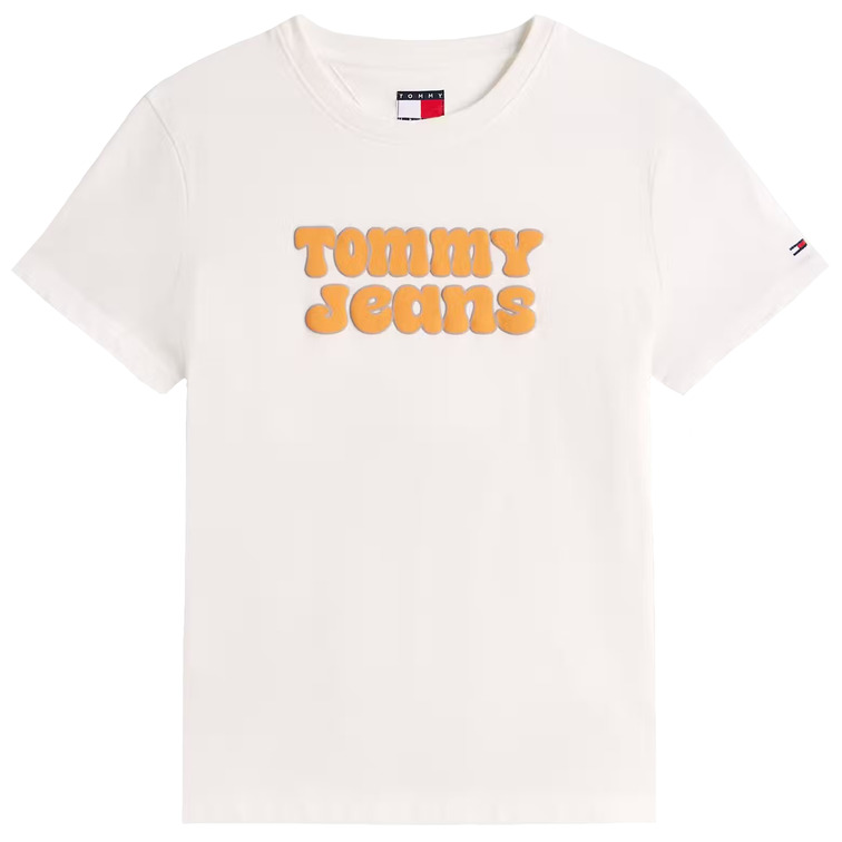 t-shirt femme  tommy hilfiger tjw reg essential logo 2 tee e