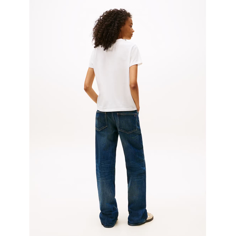 t-shirt femme  tommy hilfiger tjw reg essential logo 2 tee e