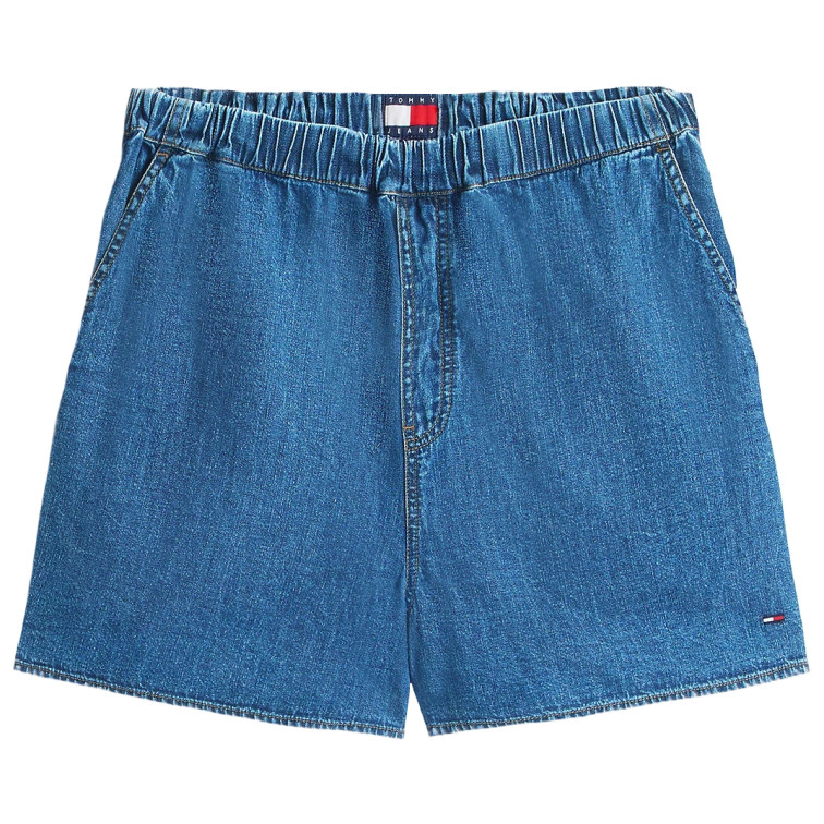 le short femme  tommy hilfiger tjw ess chambray  shorts ext