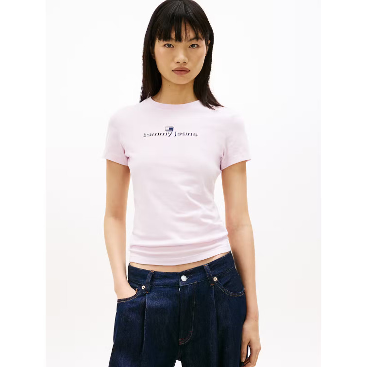 femme tjw slim ess logo 1 tee ext tn9