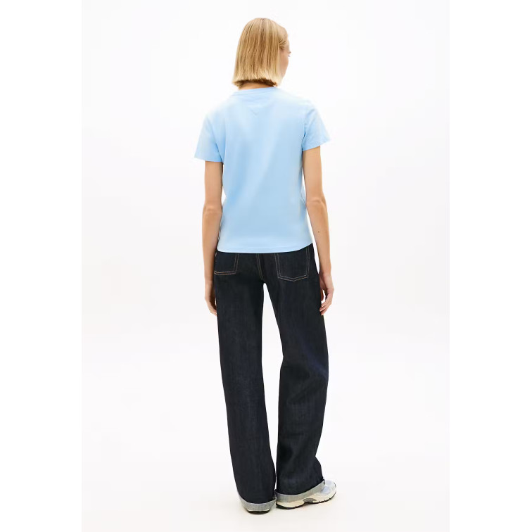 t-shirt femme  tommy hilfiger tjw reg essential logo 2 tee e