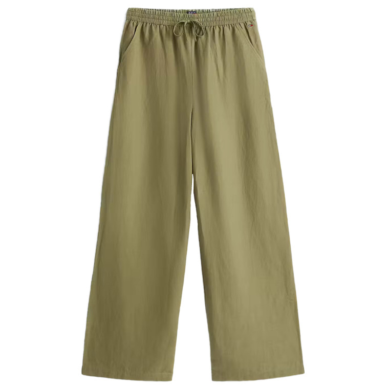 pantalon femme  tommy hilfiger tjw essential linen pants