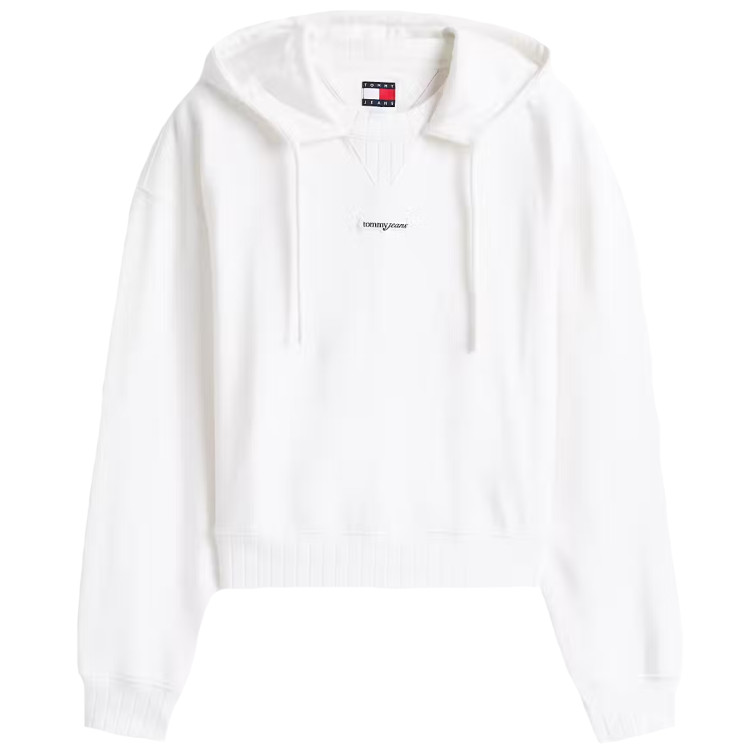 femme tjw bxy sh script label hoodie ybl