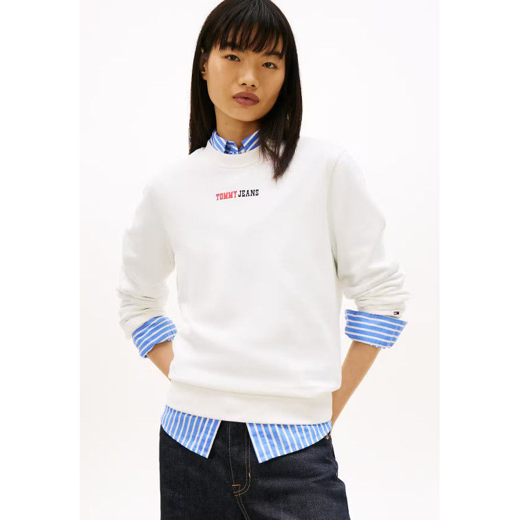 sweat-shirt femme  tommy hilfiger tjw reg ess logo 2 crew ext
