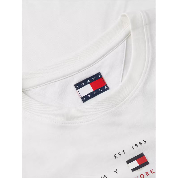 t-shirt femme  tommy hilfiger tjw reg us linear ss tee