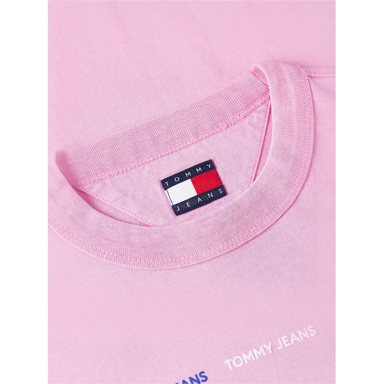 t-shirt femme  tommy hilfiger tjw reg tj repeat wash tee