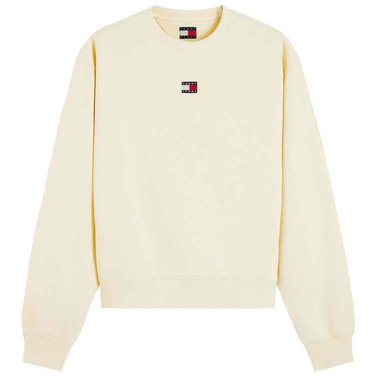 sweat-shirt femme  tommy hilfiger boxy badge crew