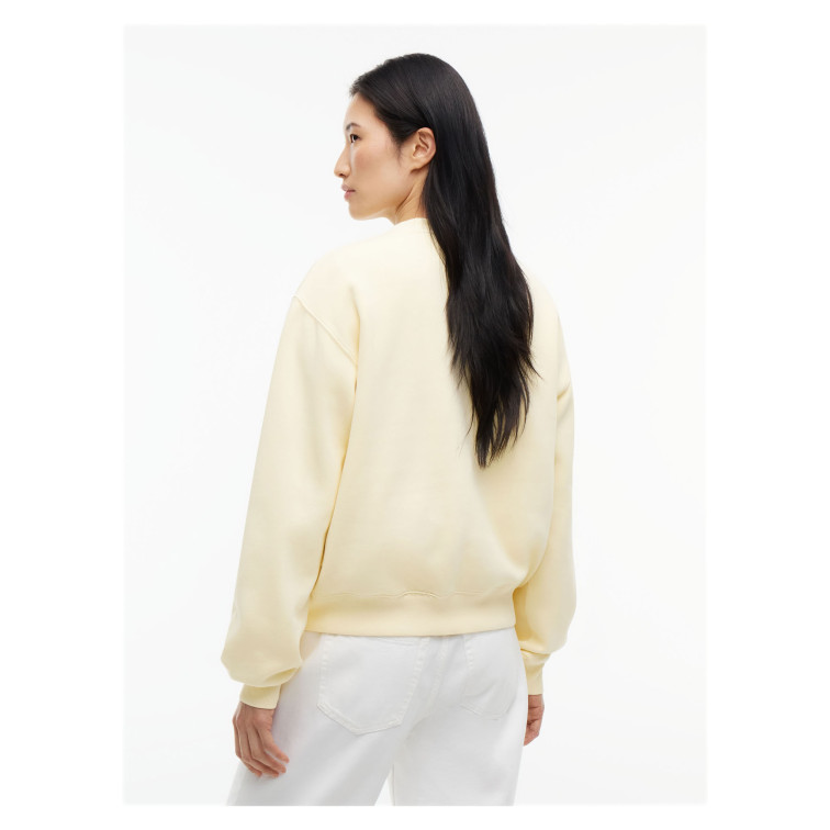 sweat-shirt femme  tommy hilfiger boxy badge crew