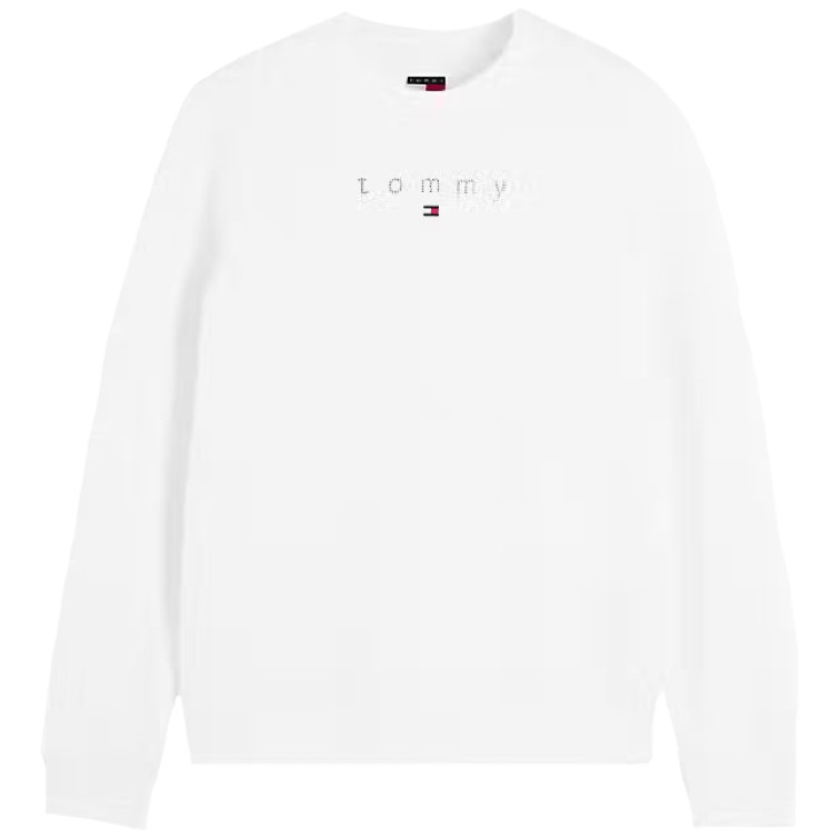 sweat-shirt femme  tommy hilfiger tjw tommy bling crew