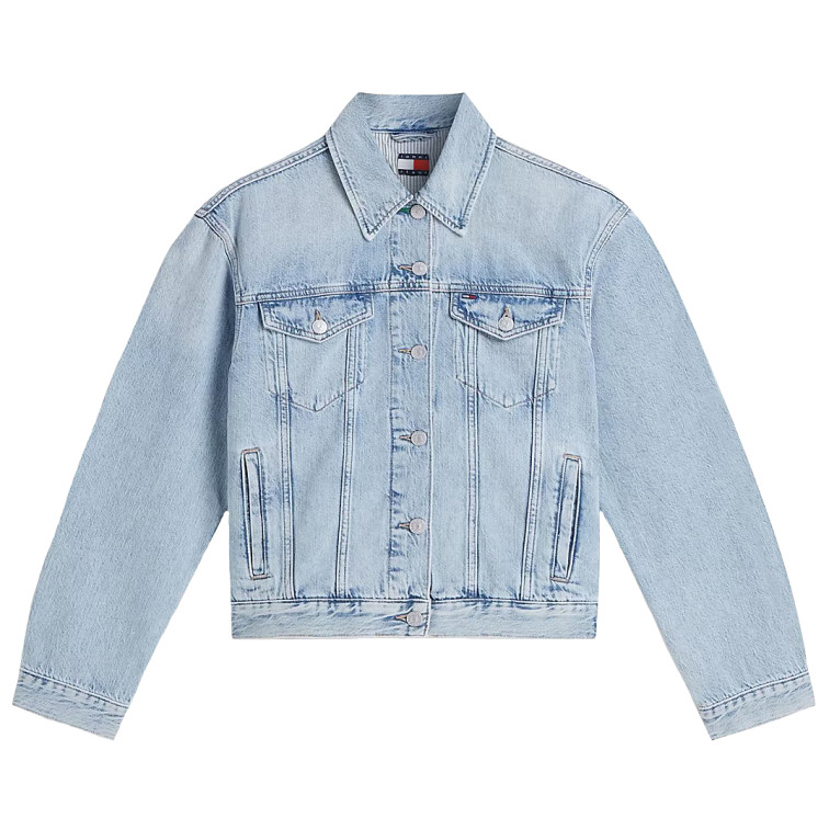 manteau femme  tommy hilfiger relaxed trckr jkt rwb ext cj60