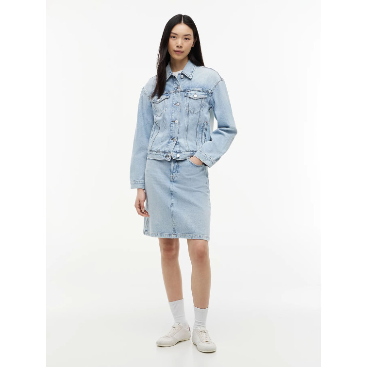 manteau femme  tommy hilfiger relaxed trckr jkt rwb ext cj60