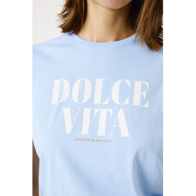 t-shirt femme  garcia jeans e50201_ladies t-shirt ss