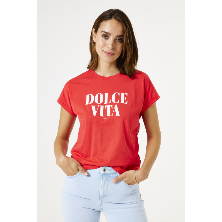 t-shirt femme  garcia jeans e50201_ladies t-shirt ss