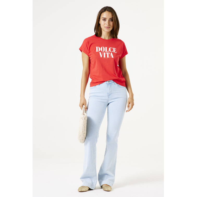 t-shirt femme  garcia jeans e50201_ladies t-shirt ss