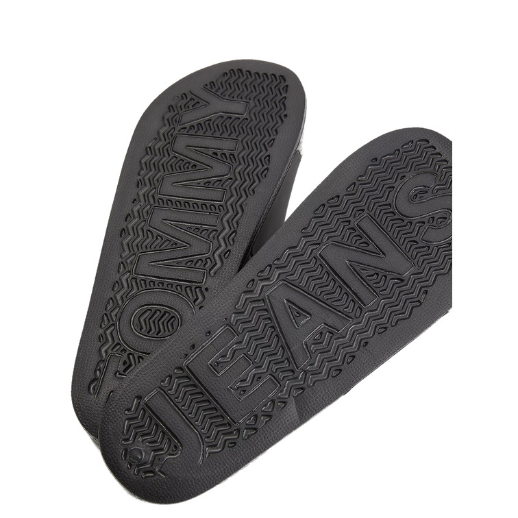 claquettes à badge homme tommy jeans