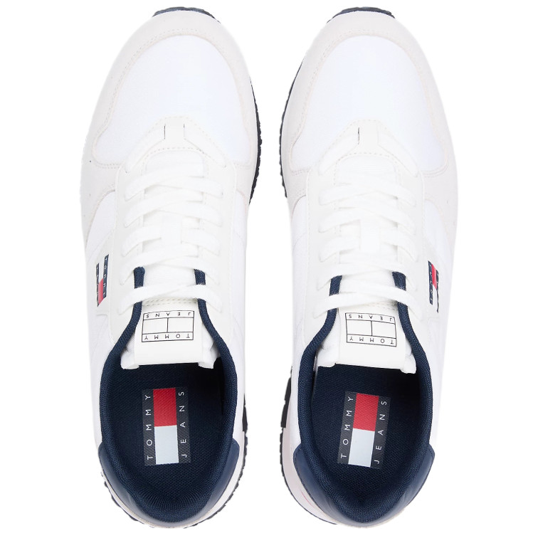 chaussure homme  tommy hilfiger tjm eva runner leather