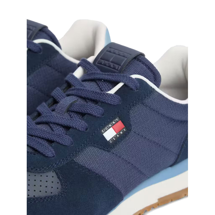 chaussure homme  tommy hilfiger tj runner flag mix
