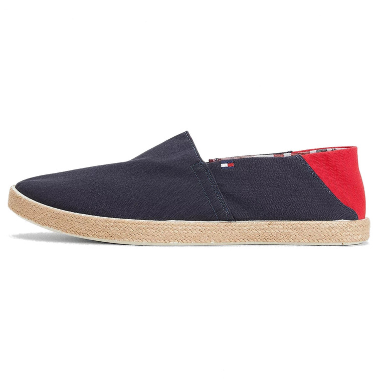 espadrilles à empiècement contrasté homme tommy hilfiger essential