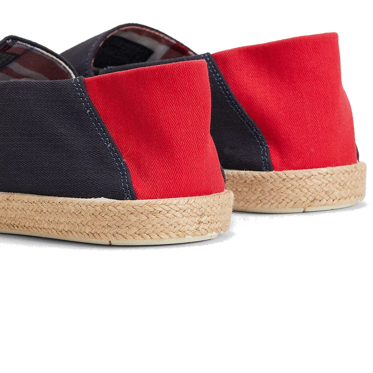 espadrilles à empiècement contrasté homme tommy hilfiger essential
