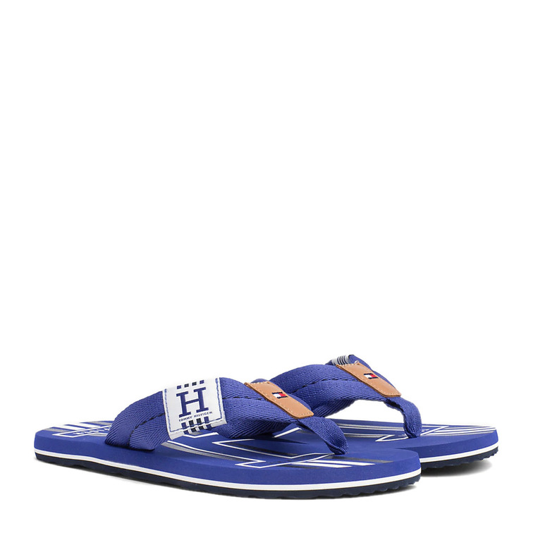 sandale homme  tommy h calzado badge textile beach sandal