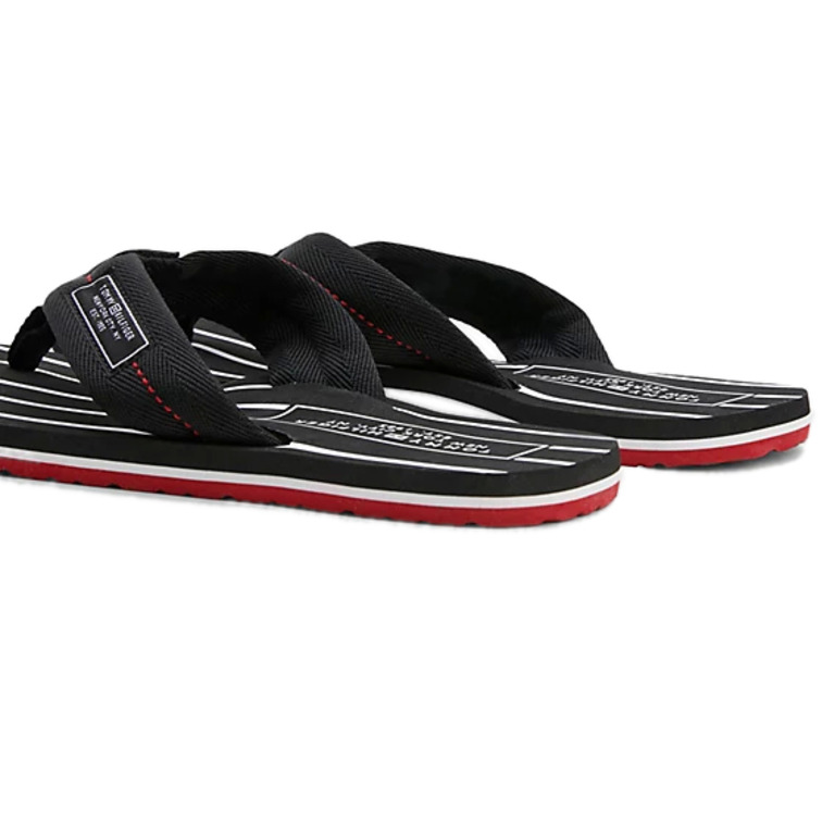 homme patch hilfiger beach sandal bds