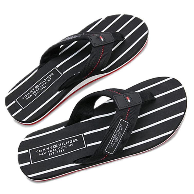 homme patch hilfiger beach sandal bds