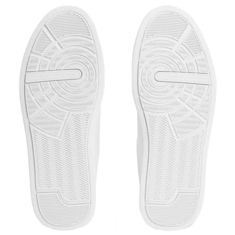 chaussure homme  tommy hilfiger th court lth detail ess