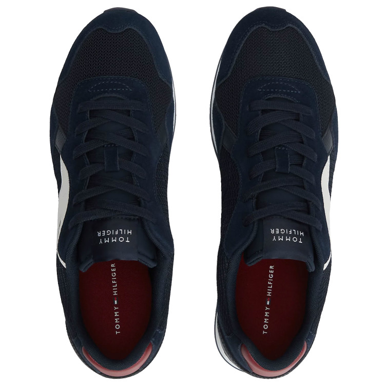 chaussure homme  tommy hilfiger t hilfiger core mix runner