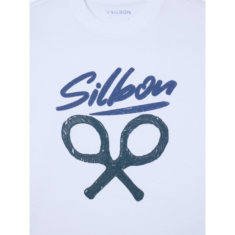 t-shirt garçon  silbon t-shirt kids silbon dibujo