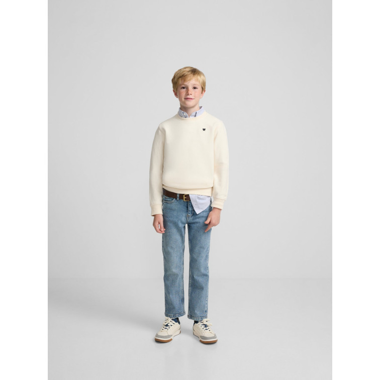 sweat-shirt garçon  silbon sweat-shirt kids little legacy