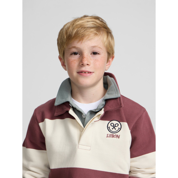 sweat-shirt garçon  silbon sweat-shirt kids cuello pôle raya