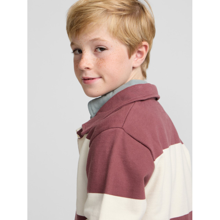 sweat-shirt garçon  silbon sweat-shirt kids cuello pôle raya