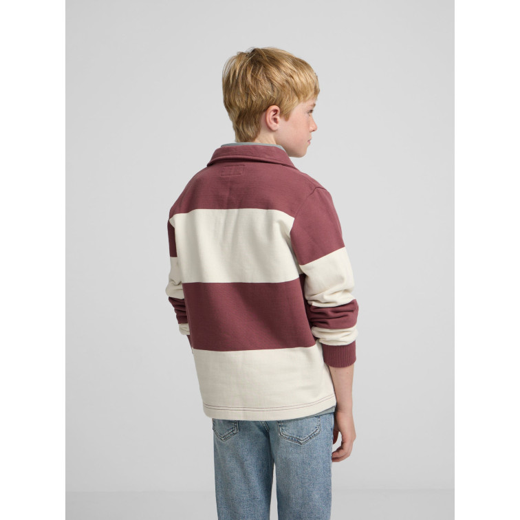 sweat-shirt garçon  silbon sweat-shirt kids cuello pôle raya