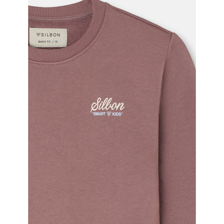 sweat-shirt garçon  silbon sweat-shirt kids school club