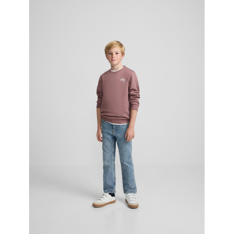 sweat-shirt garçon  silbon sweat-shirt kids school club