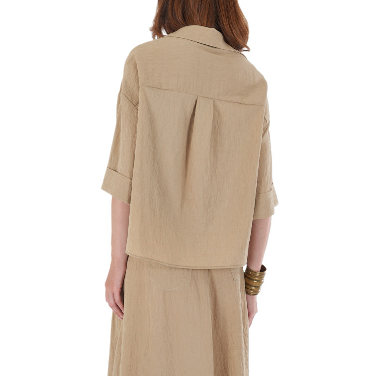 chemise femme  yes zee giacca camicia donna con tasch
