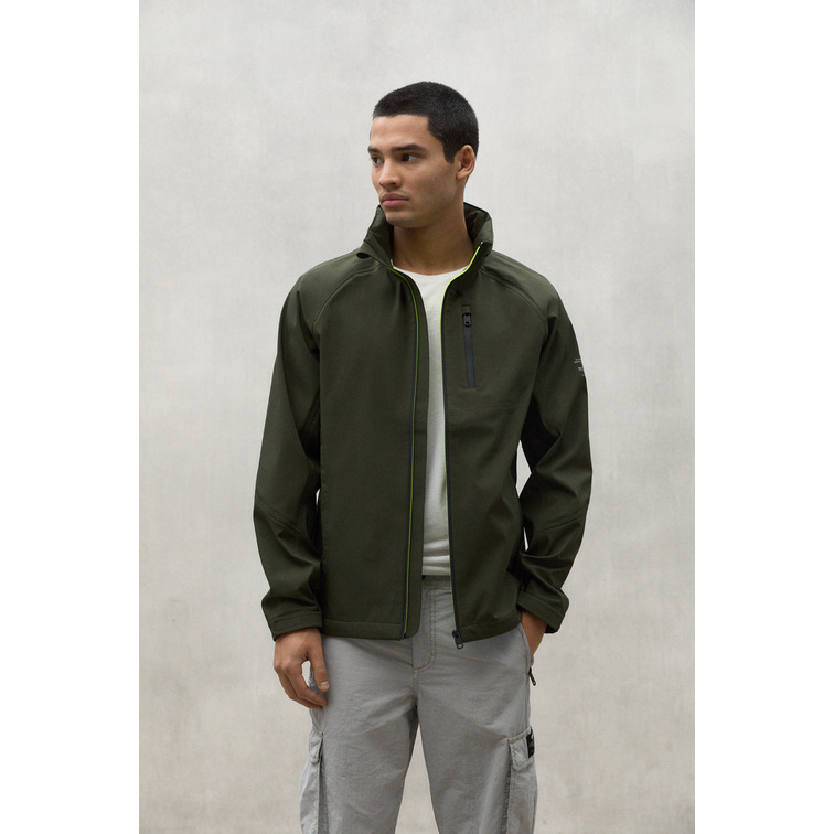 blouson avec capuche pliable homme ecoalf kilema