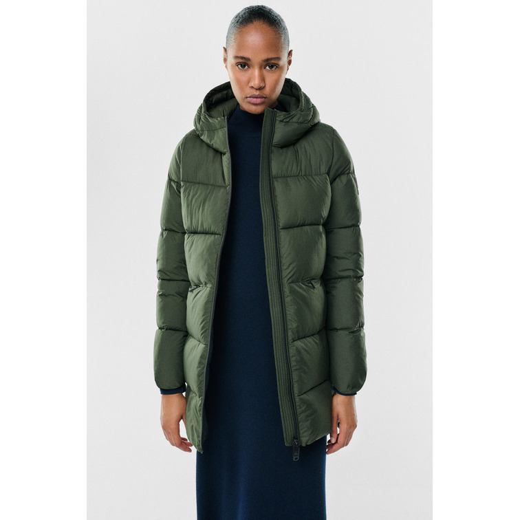 manteau femme  ecoalf marangualf jacket woman