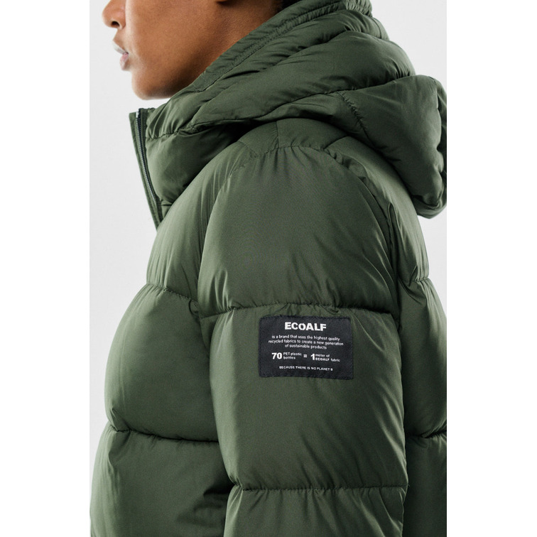 manteau femme  ecoalf marangualf jacket woman