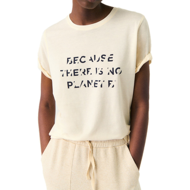 t-shirt femme  ecoalf minalf t-shirt woman