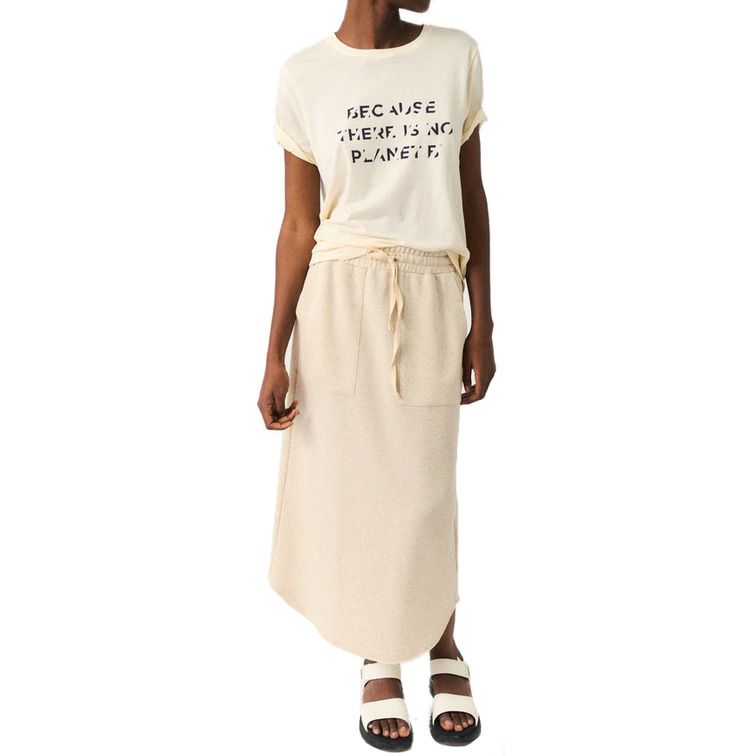 t-shirt femme  ecoalf minalf t-shirt woman