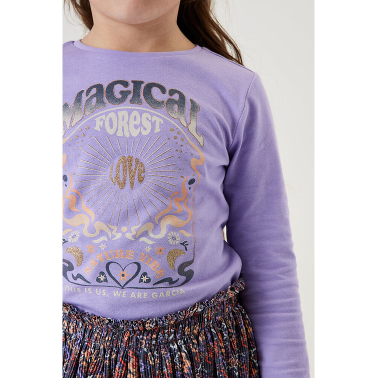 t-shirt fille  garcia h34603_girls t-shirt ls