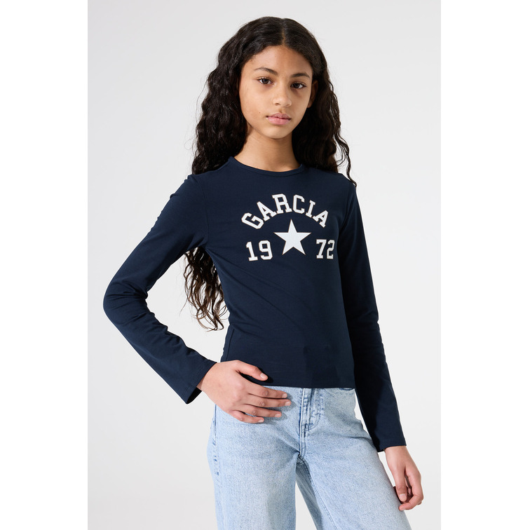 t-shirt fille  garcia jeans h52405_girls t-shirt ls