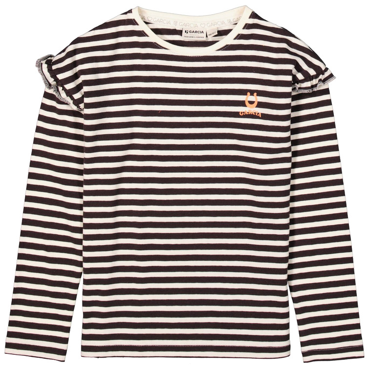 t-shirt fille  garcia jeans h54403_girls t-shirt ls